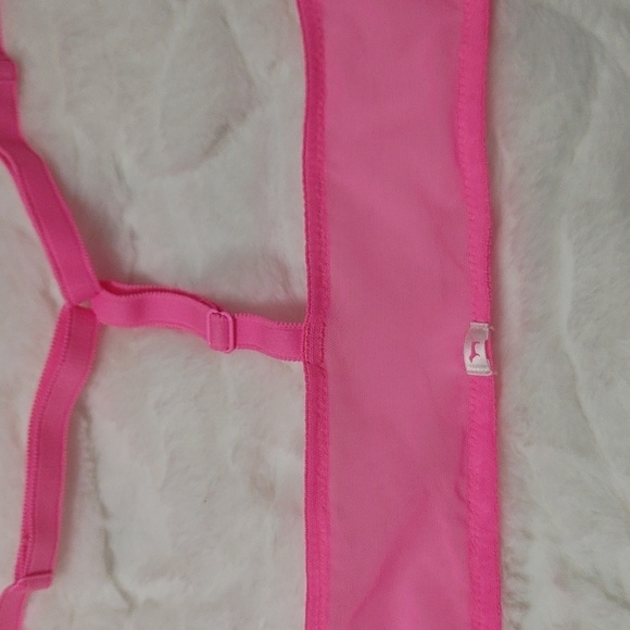 VS Pink Front Clasp "Wear Everywhere Push Up" Bra 32C in Neon Pink from 2012 - Picture 7 of 9